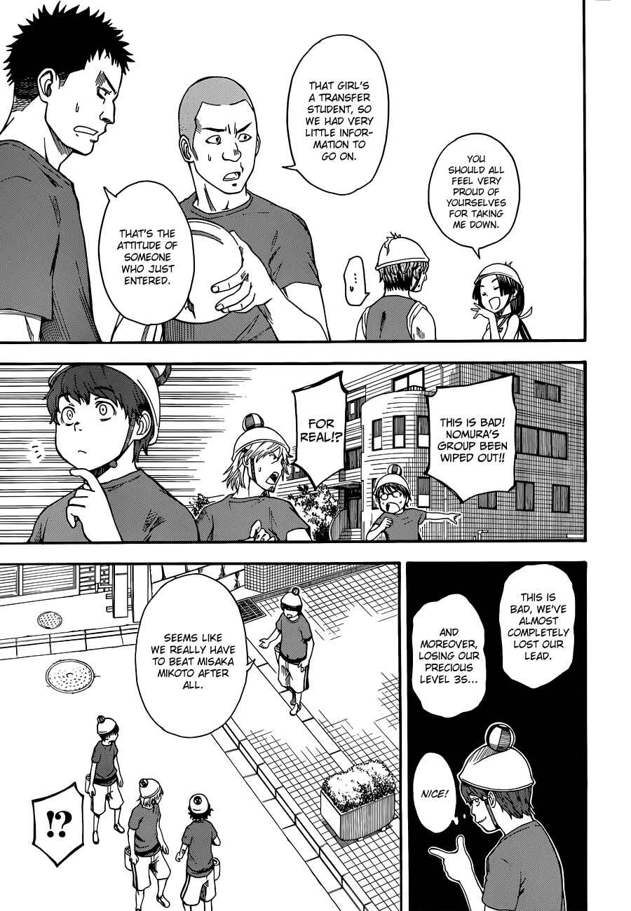 Toaru Majutsu no Index Gaiden: Toaru Kagaku no Railgun Chapter 46 - Page 15