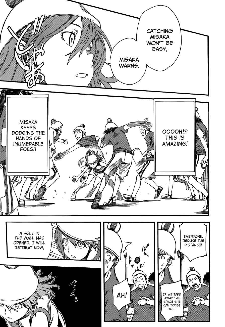 Toaru Majutsu no Index Gaiden: Toaru Kagaku no Railgun Chapter 46 - Page 22