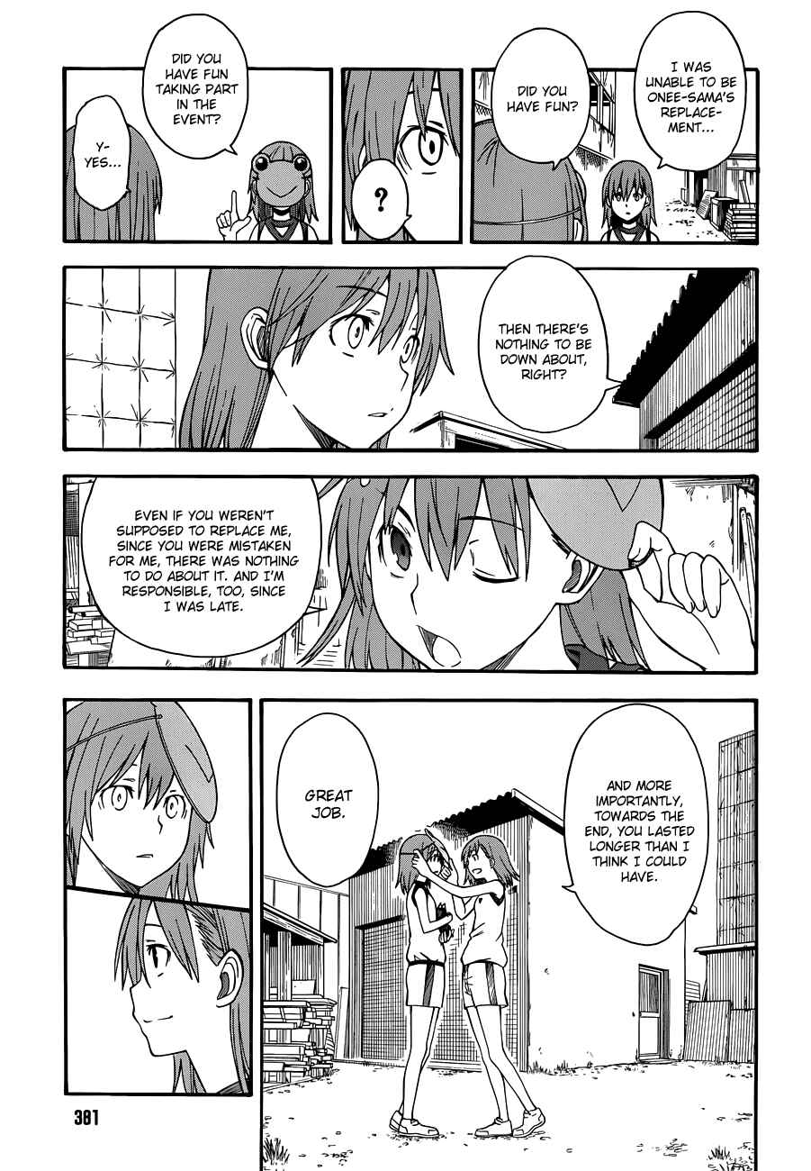 Toaru Majutsu no Index Gaiden: Toaru Kagaku no Railgun Chapter 46 - Page 26