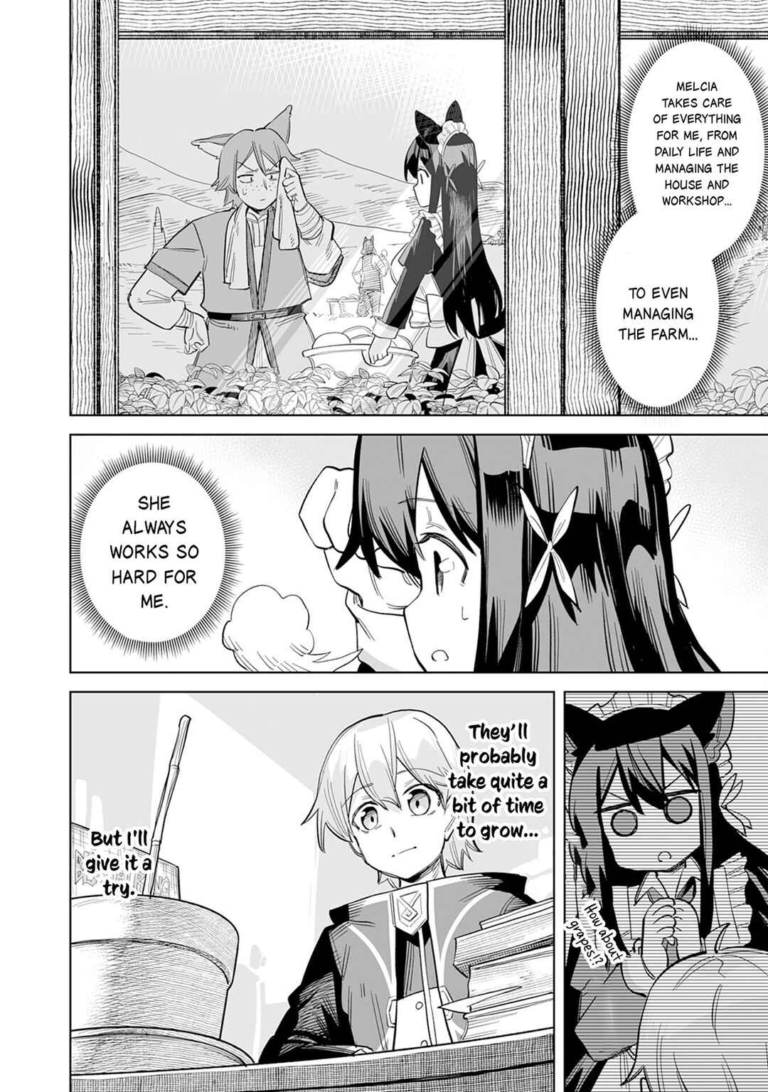 Kaikosareta Kyuutei Renkinjutsushi wa Henkyou de Dai Nouen wo Tsukuriageru ~Sokoku wo Oidasareta kedo, Saikyou Ryouchi de Slow Life wo Ouka suru~ Chapter 9 - Page 17