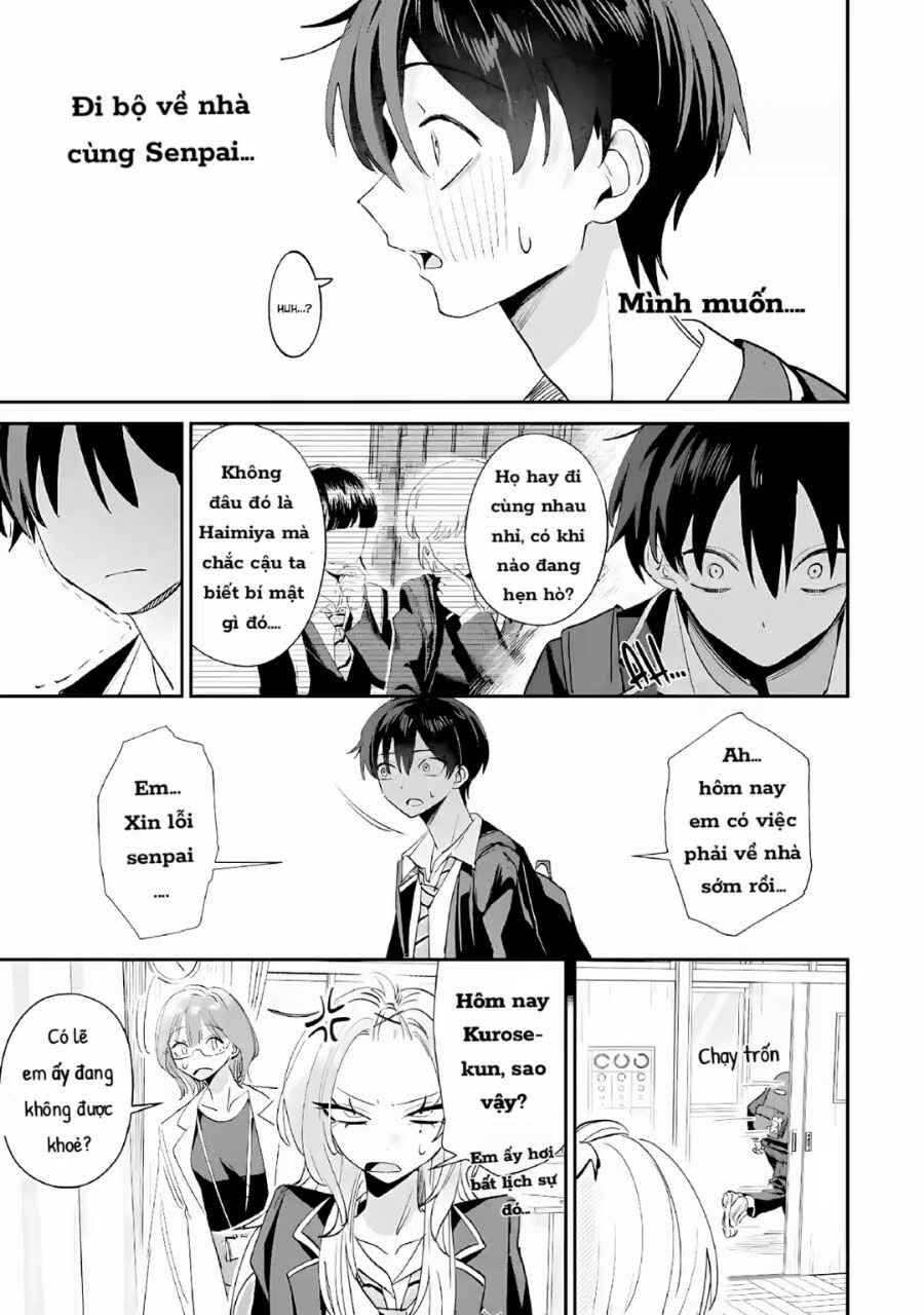 Haimiya-senpai wa Kowakute Kawaii Chapter 20.2 - Page 4