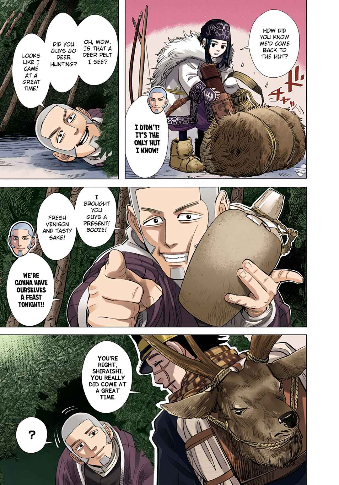 Golden Kamuy (Official Colored) Chapter 25 - Page 9