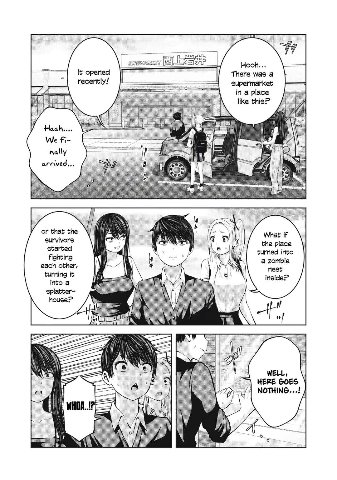 Zombie Sekai de Harem wo Tsukurou! Chapter 7.2 - Page 1