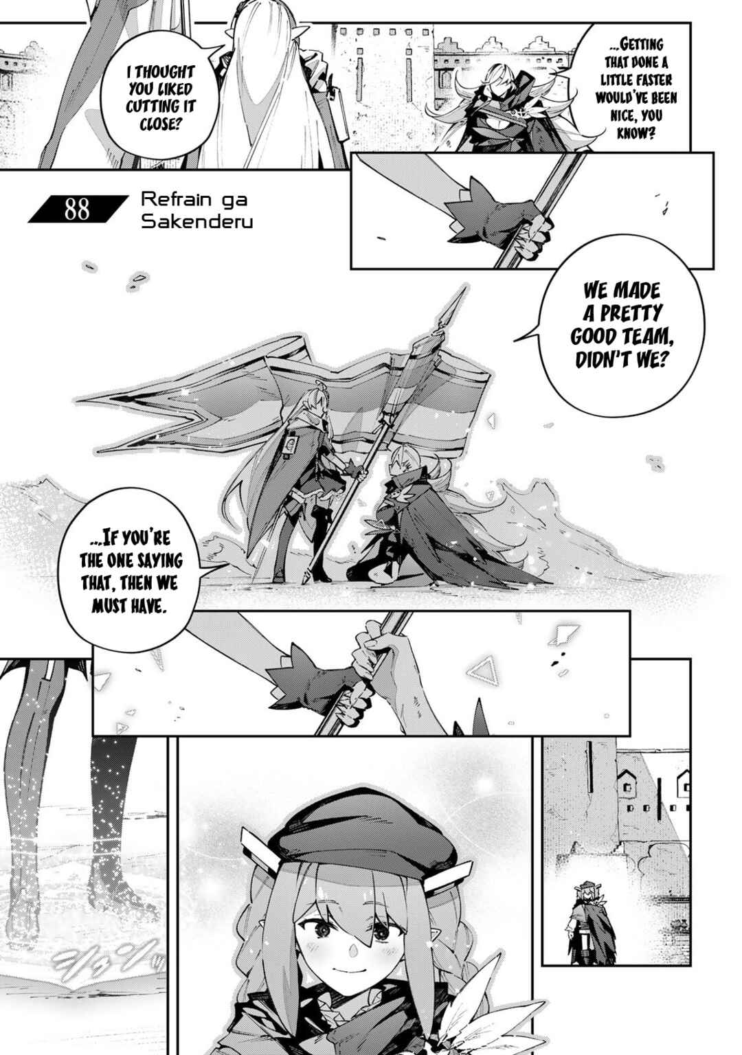 Destiny Unchain Online: Kyuuketsuki Shoujo to Natte, Yagate 'Aka no Maou' to Yobareru You ni Narimashita Chapter 88 - Page 3