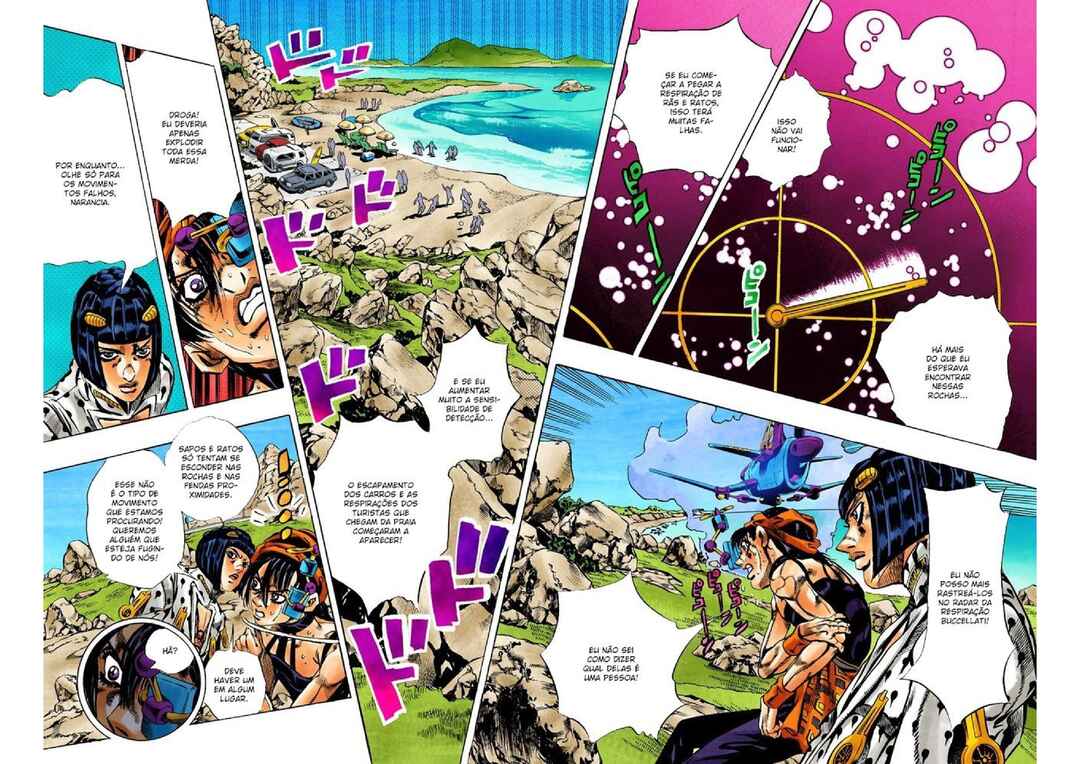 JoJo no Kimyou na Bouken: Part 5 - Ougon no Kaze Color-ban Chapter 110 - Page 2