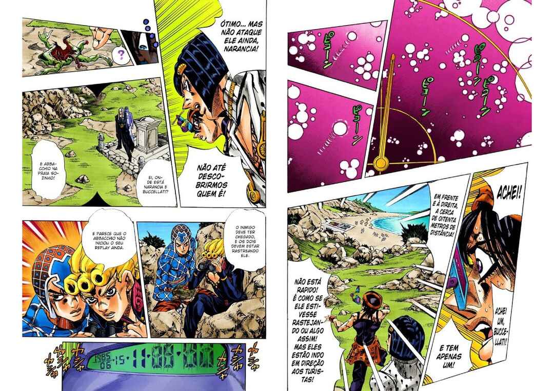 JoJo no Kimyou na Bouken: Part 5 - Ougon no Kaze Color-ban Chapter 110 - Page 3
