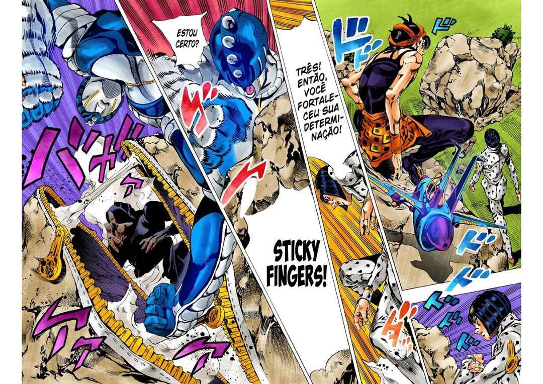 JoJo no Kimyou na Bouken: Part 5 - Ougon no Kaze Color-ban Chapter 110 - Page 7