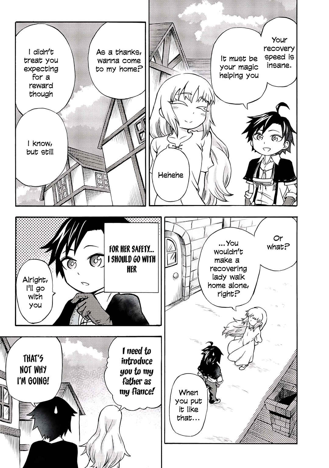 Isekai de Yakuza Hajimemashita: Yume no Henkyou Slow Life wa Oazuke-chuu Chapter 1 - Page 35