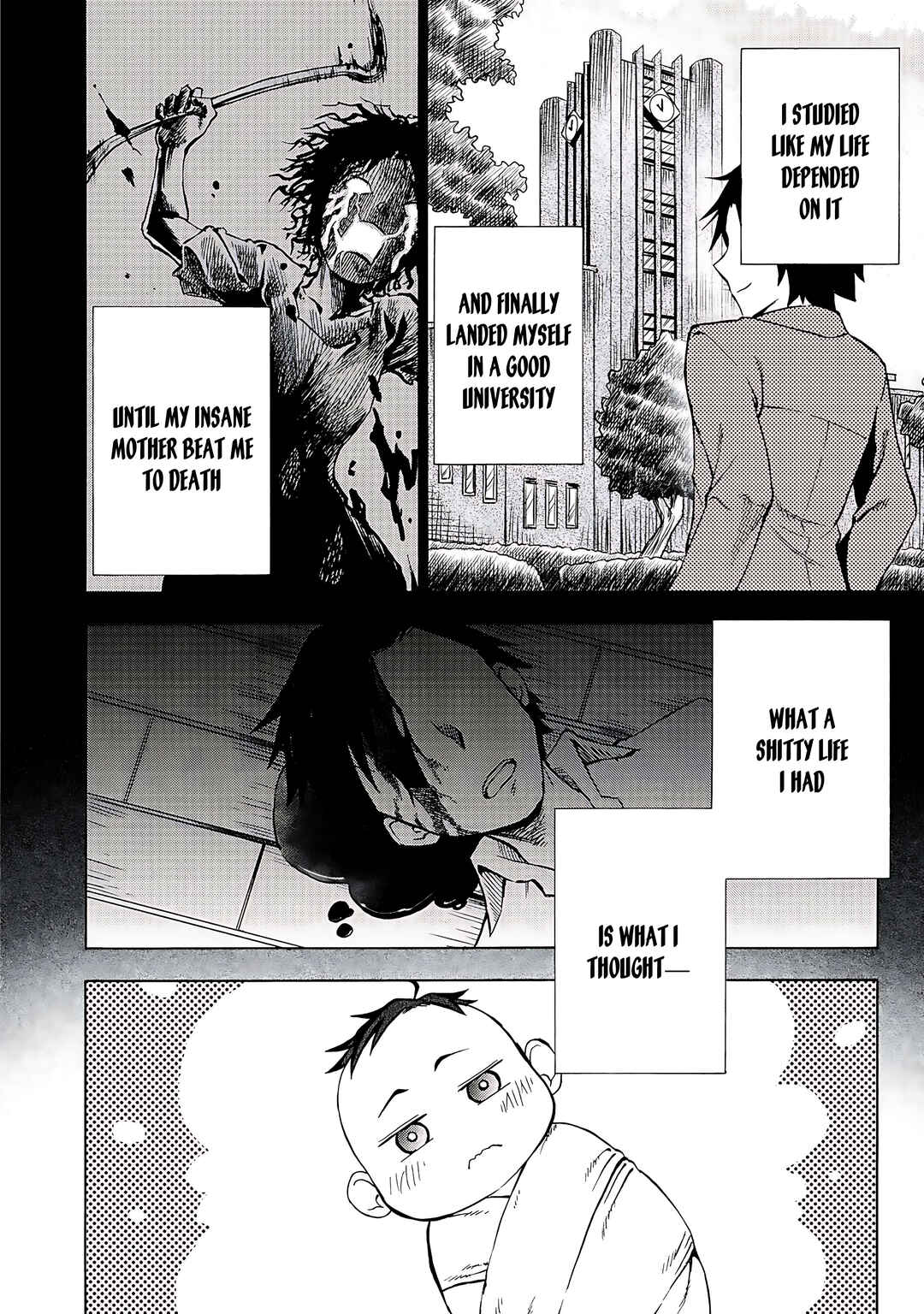 Isekai de Yakuza Hajimemashita: Yume no Henkyou Slow Life wa Oazuke-chuu Chapter 1 - Page 6
