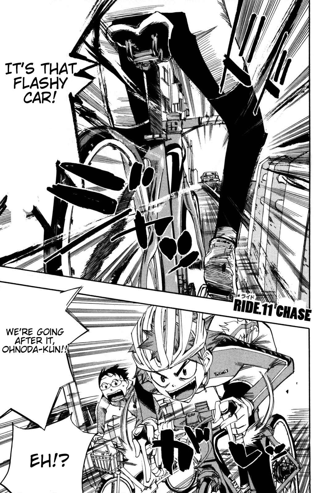 Yowamushi Pedal Chapter 11 - Page 1