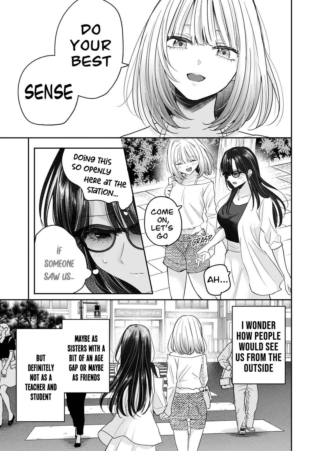 Hitodzuma Kyoushi ga Oshiego no Joshi koukousei ni do hamari suru Hanashi Chapter 4 - Page 19