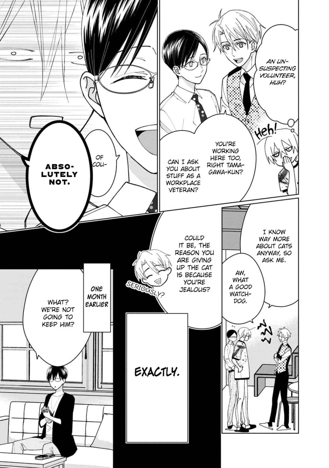 Neko ni Naritai Tamagawa-kun Chapter 13 - Page 4