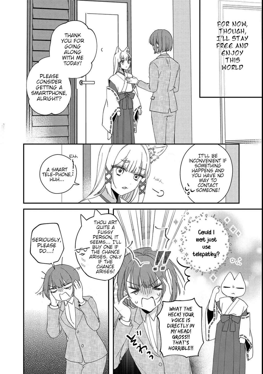 Okitsune-sama ni Onegai! ~Haison ni Nokotteta Kami-sama ga Fantasy-ka Shita Gendaishakai ni Hourikomaretara Saikyou Datta~ Chapter 4 - Page 17