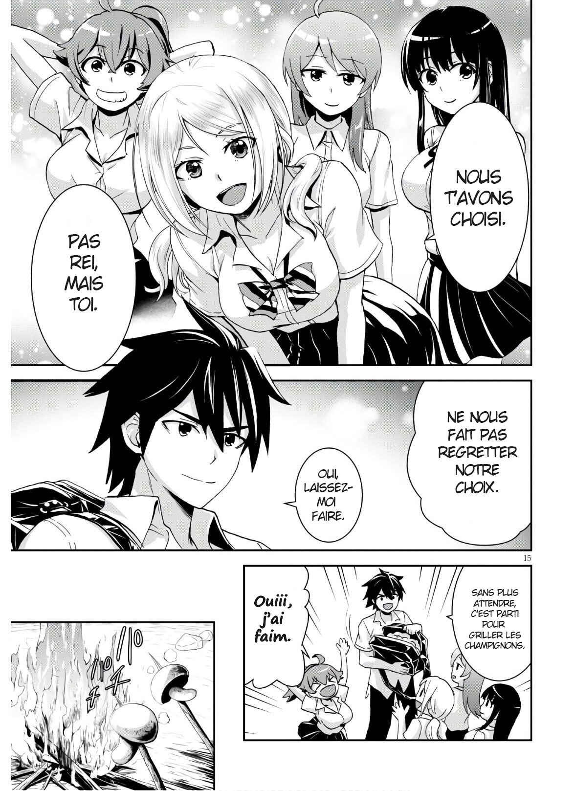 Isekai Yurutto Survival Seikatsu ~Gakkou no Minna to Isekai no Mujintou ni Tenishitakedo Ore Dake Rakushou desu~ Chapter 3 - Page 16