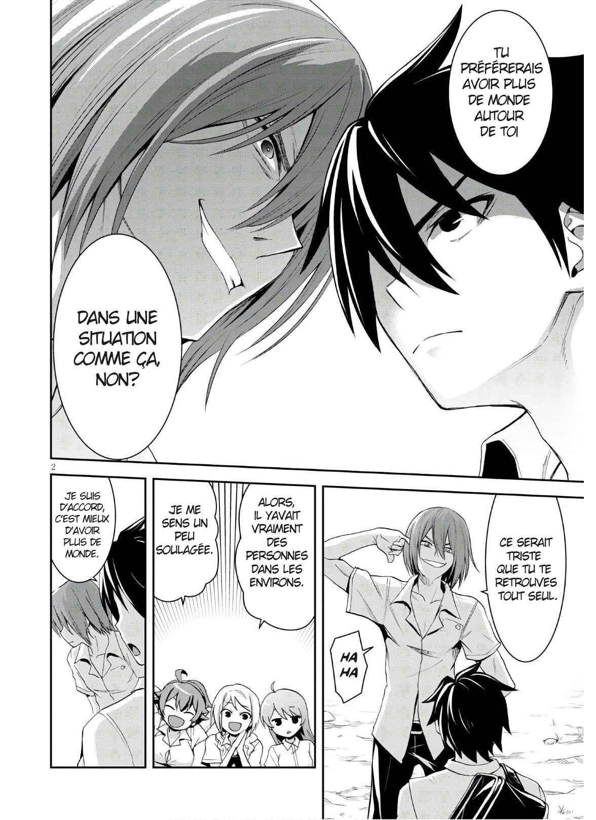 Isekai Yurutto Survival Seikatsu ~Gakkou no Minna to Isekai no Mujintou ni Tenishitakedo Ore Dake Rakushou desu~ Chapter 3 - Page 3