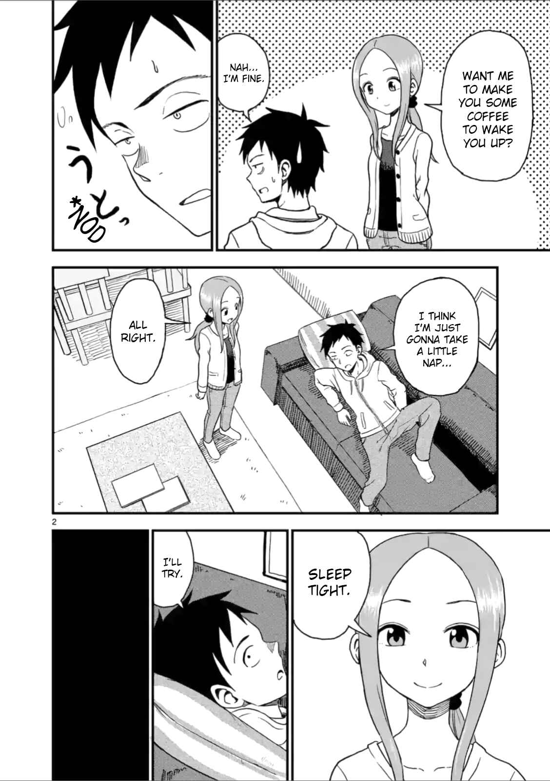 Karakai Jouzu no (Moto) Takagi-san Chapter 32 - Page 2