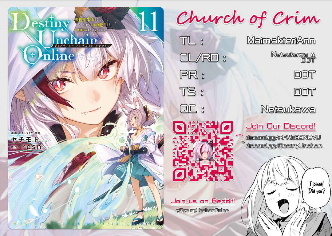 Destiny Unchain Online: Kyuuketsuki Shoujo to Natte, Yagate 'Aka no Maou' to Yobareru You ni Narimashita Chapter 94 - Page 1