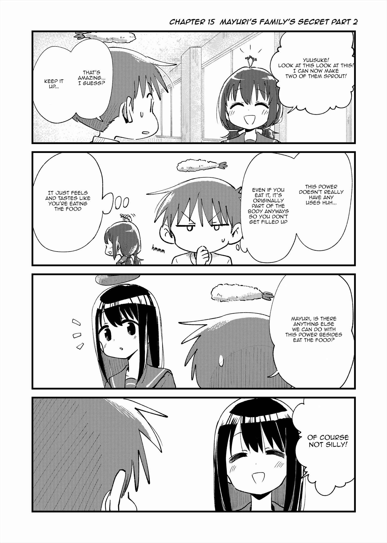 Fushigi no Mayuri-san Chapter 15 - Page 1