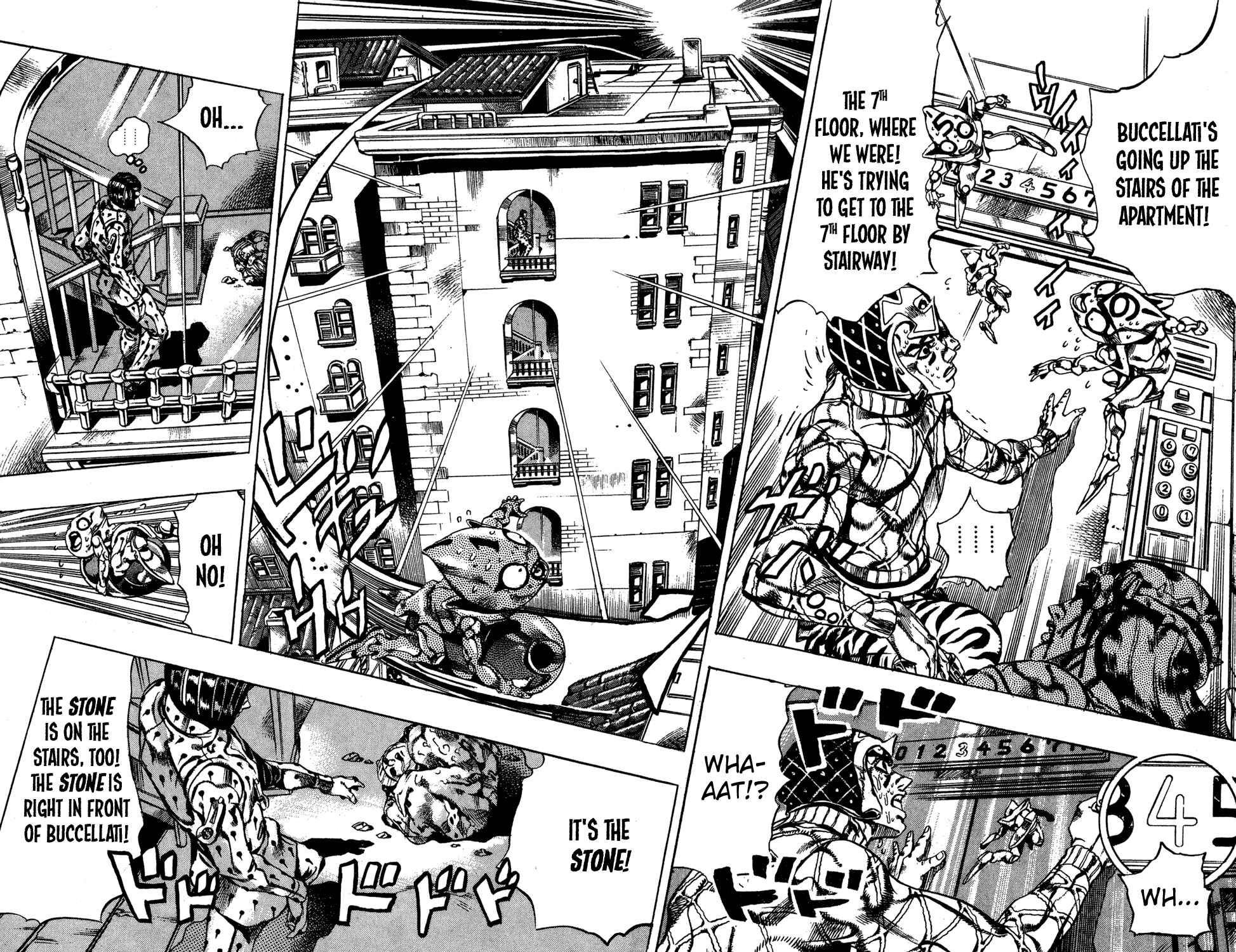 JoJo no Kimyou na Bouken: Part 5 - Ougon no Kaze Chapter 154 - Page 6