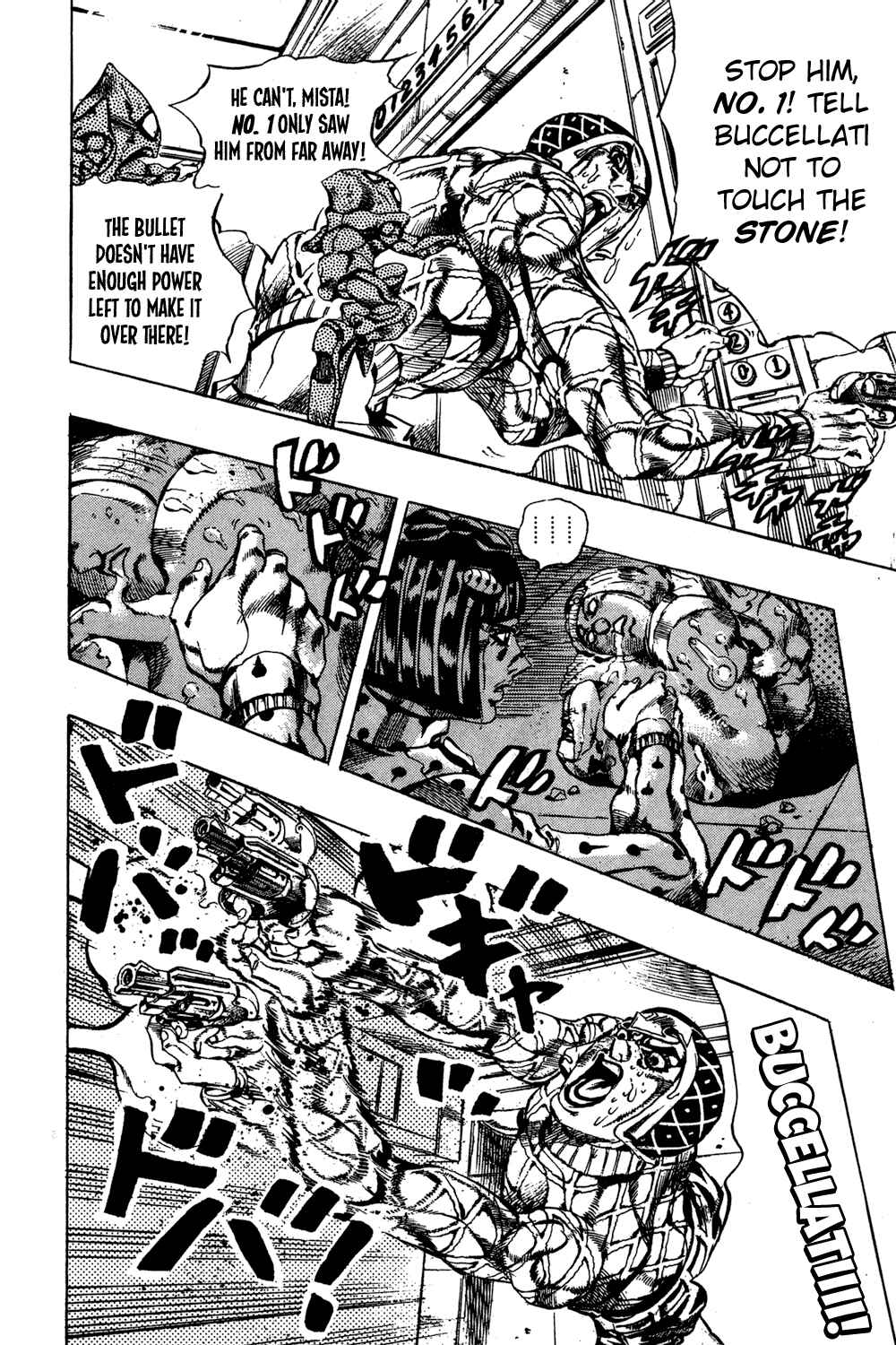 JoJo no Kimyou na Bouken: Part 5 - Ougon no Kaze Chapter 154 - Page 7