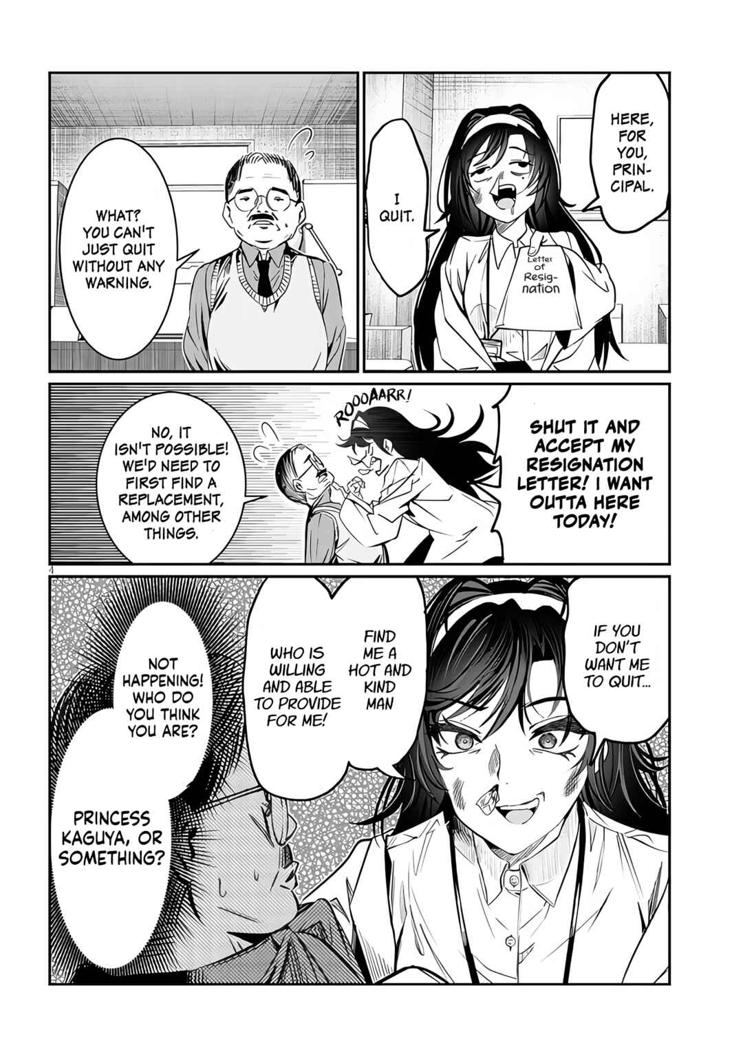 Kimi wa Yakamashi Tojite yo Kuchi wo! Chapter 38 - Page 4