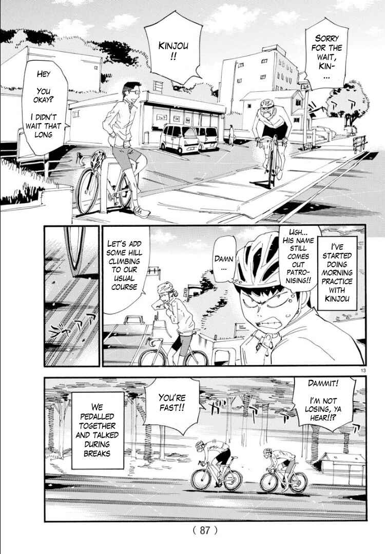 Yowamushi Pedal - Spare Bike Chapter 60 - Page 13