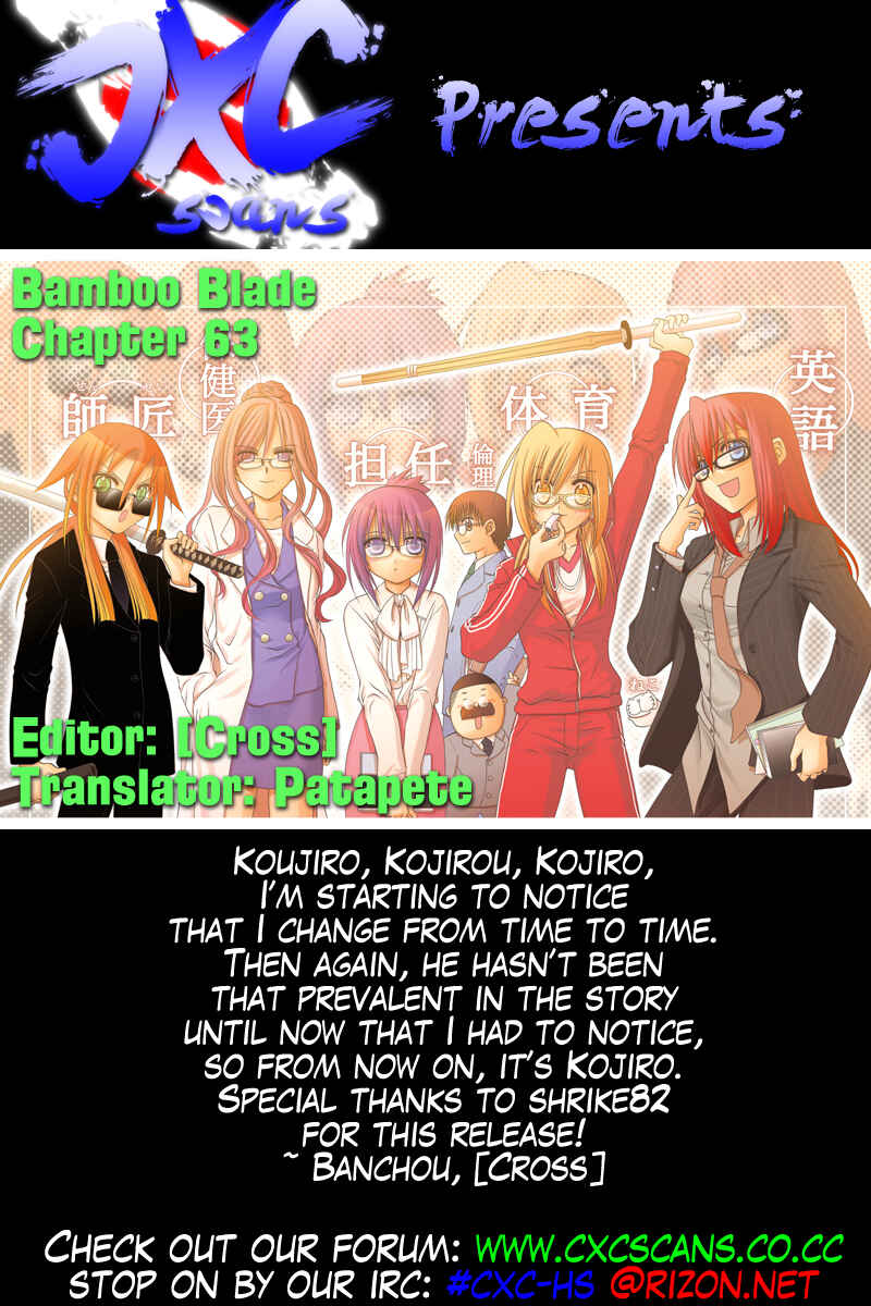 Bamboo Blade Chapter 63 - Page 29