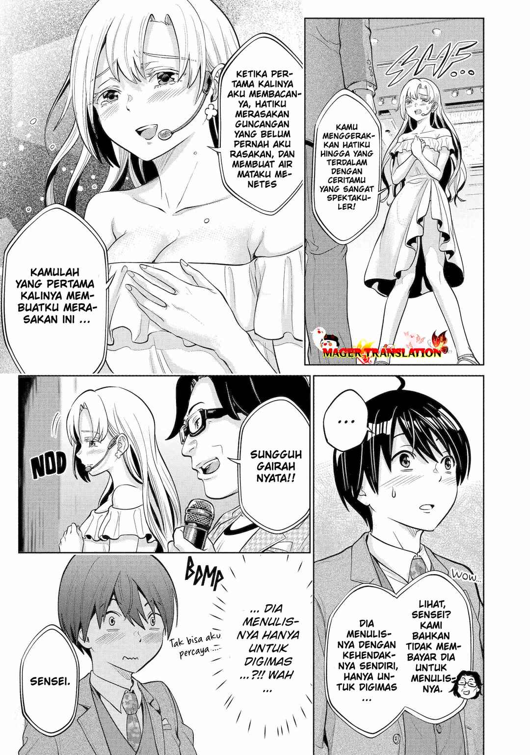 Koukousei WEB Sakka no Mote Seikatsu: "Anta ga Kami Sakka na Wakenai desho" to Boku o Futta Osananajimi ga Koukai Shiteru kedo Mou Osoi Chapter 4 - Page 18