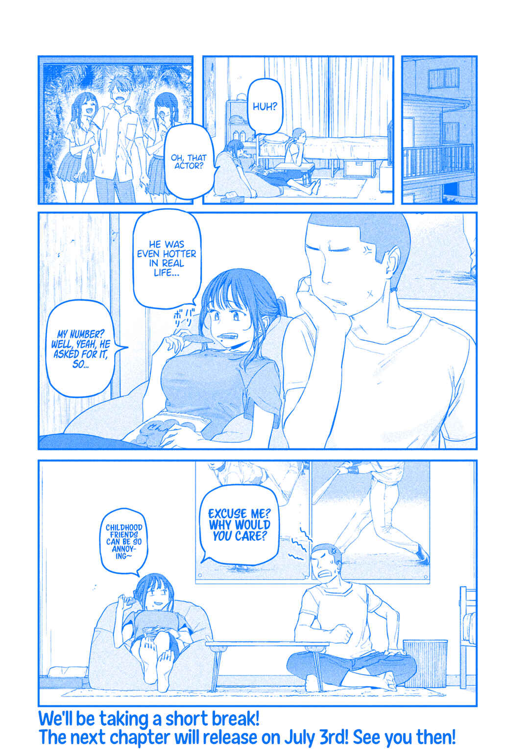 Getsuyoubi no Tawawa (Blue) (Fan Colored) Chapter 76 - Page 13