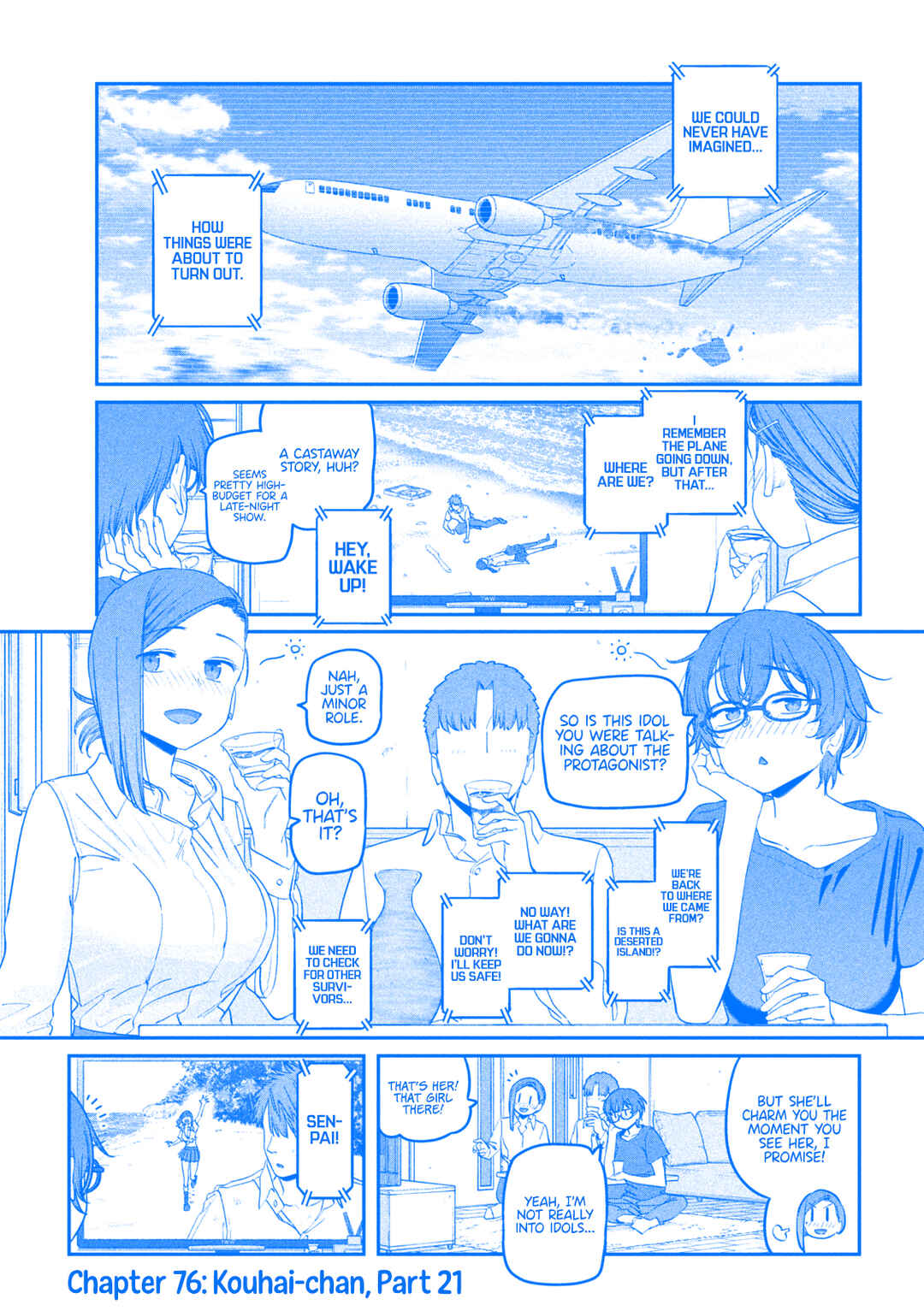 Getsuyoubi no Tawawa (Blue) (Fan Colored) Chapter 76 - Page 2