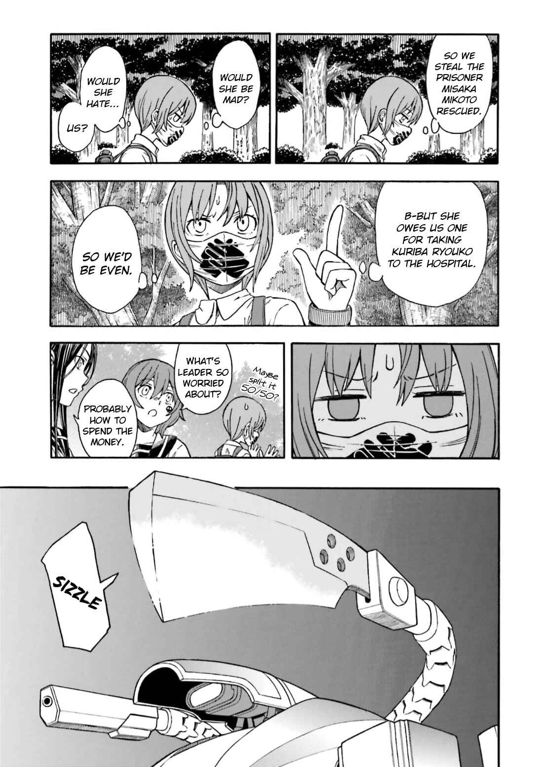 Toaru Majutsu no Index Gaiden: Toaru Kagaku no Railgun Chapter 105 - Page 3