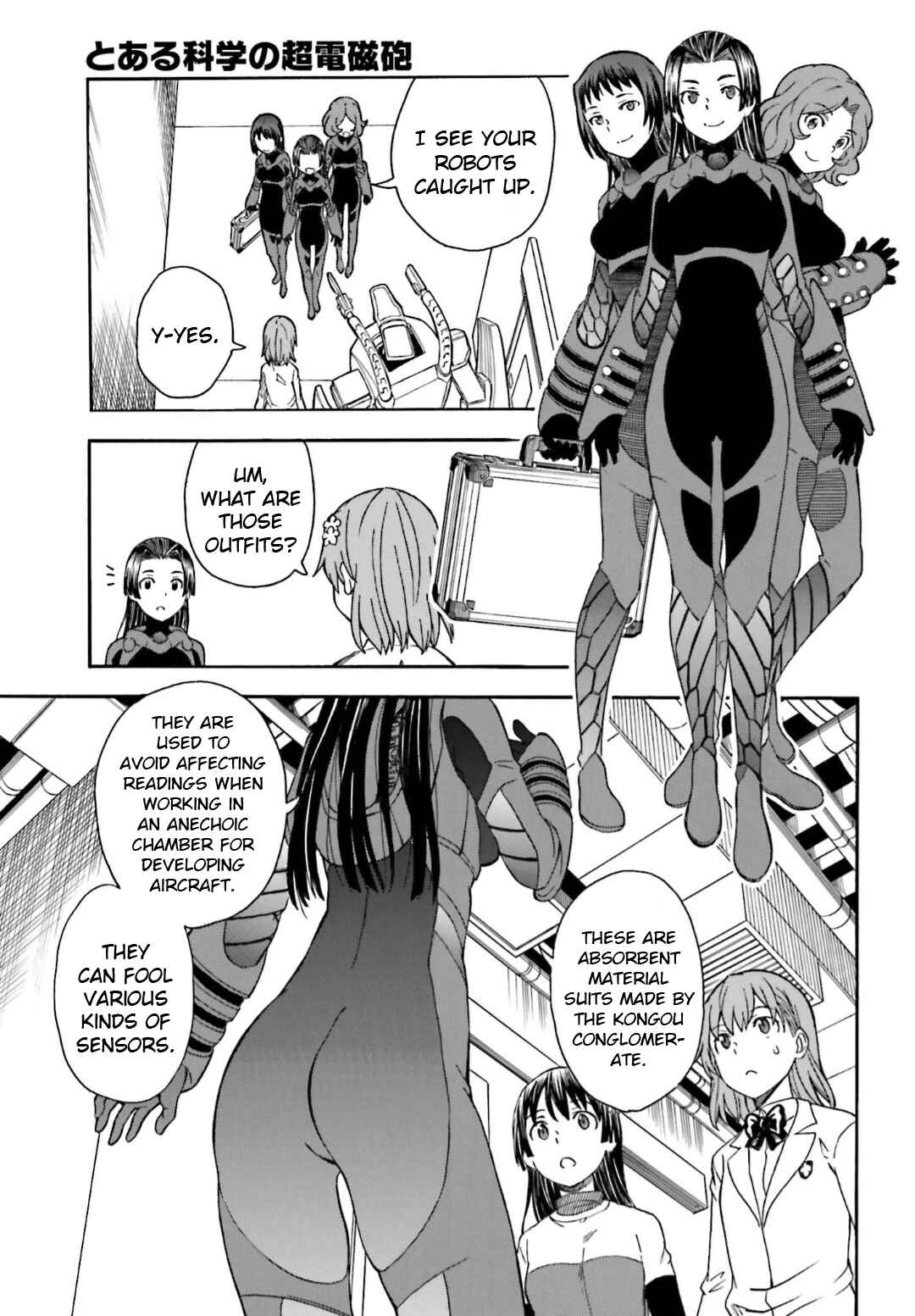 Toaru Majutsu no Index Gaiden: Toaru Kagaku no Railgun Chapter 105 - Page 7