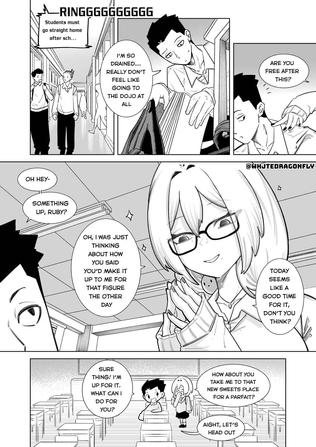 Azure Wants to Turn Me into the Ideal BF Chapter 8 - Page 1