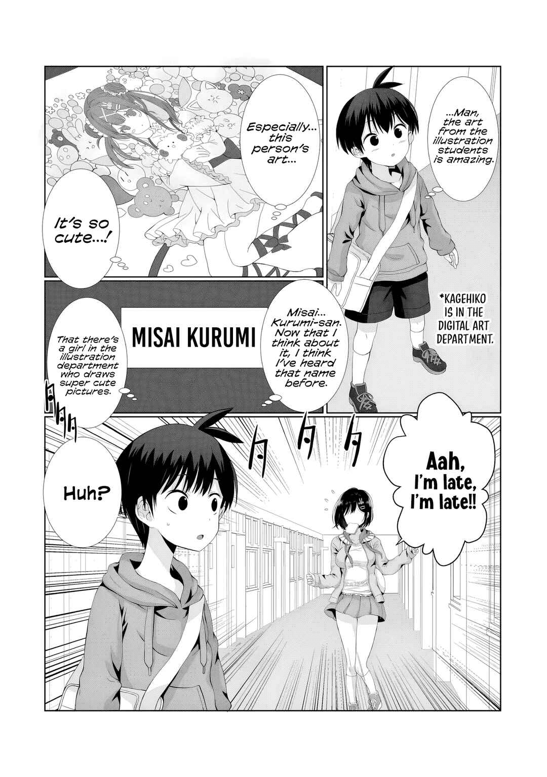 Kaita Mono o Jittaika Suru Nouryoku de Motenai Ore ga Harem Seikatsu Chapter 3 - Page 7