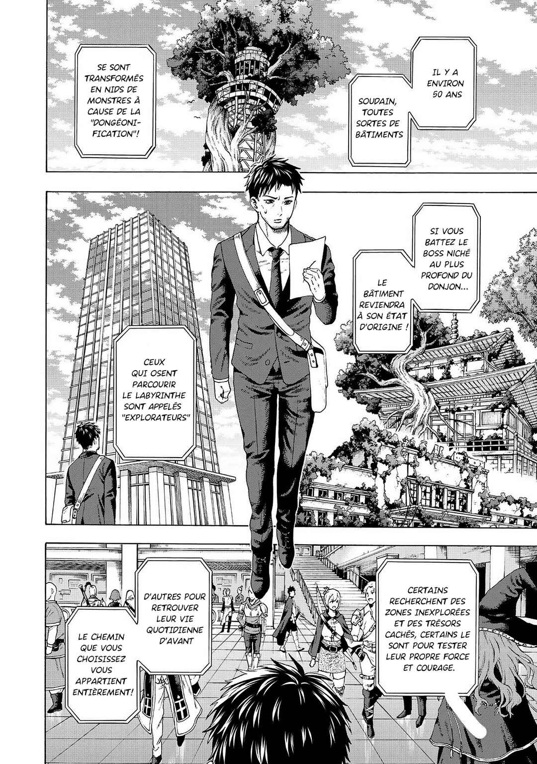 Skill "World Tame" ni Mezameta Ossan wa Dungeon de Seikei wo Tateru Koto ni Shimashita ~Mushoku kara Hajimeru Shihai Musou~ Chapter 1 - Page 6