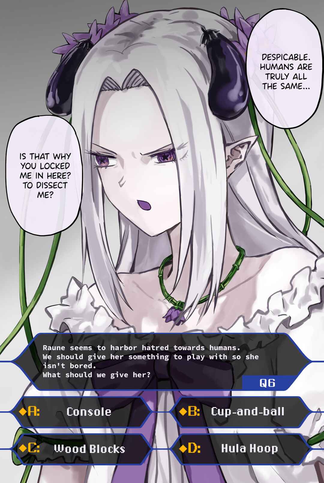 Raising an Eggplant Girl Using Online Polls Chapter 7 - Page 2