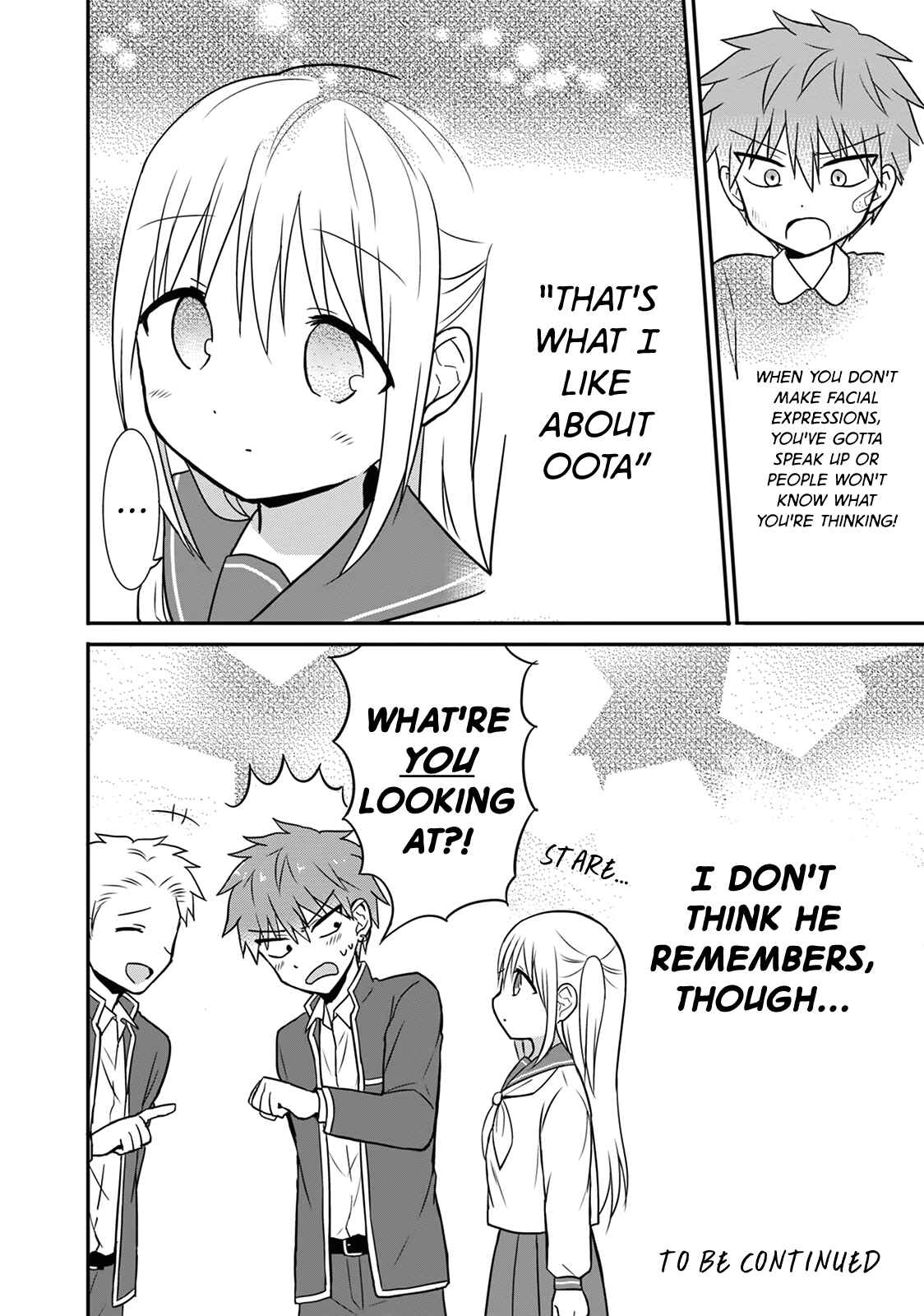 Kao ni Denai Kashiwada-san to Kao ni Deru Oota-kun Chapter 13.5 - Page 8