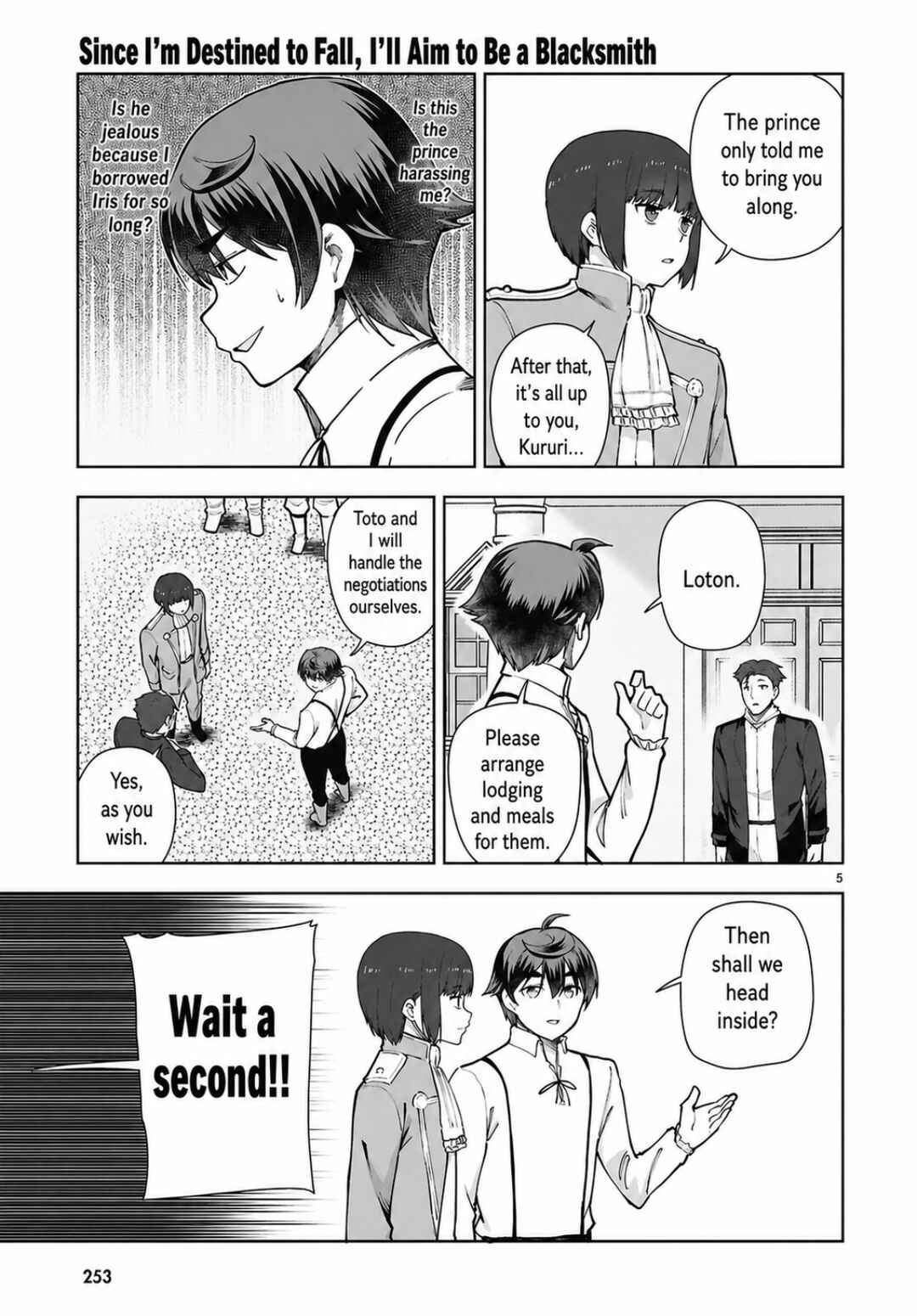 Botsuraku Yotei Nanode, Kajishokunin o Mezasu Chapter 106 - Page 5