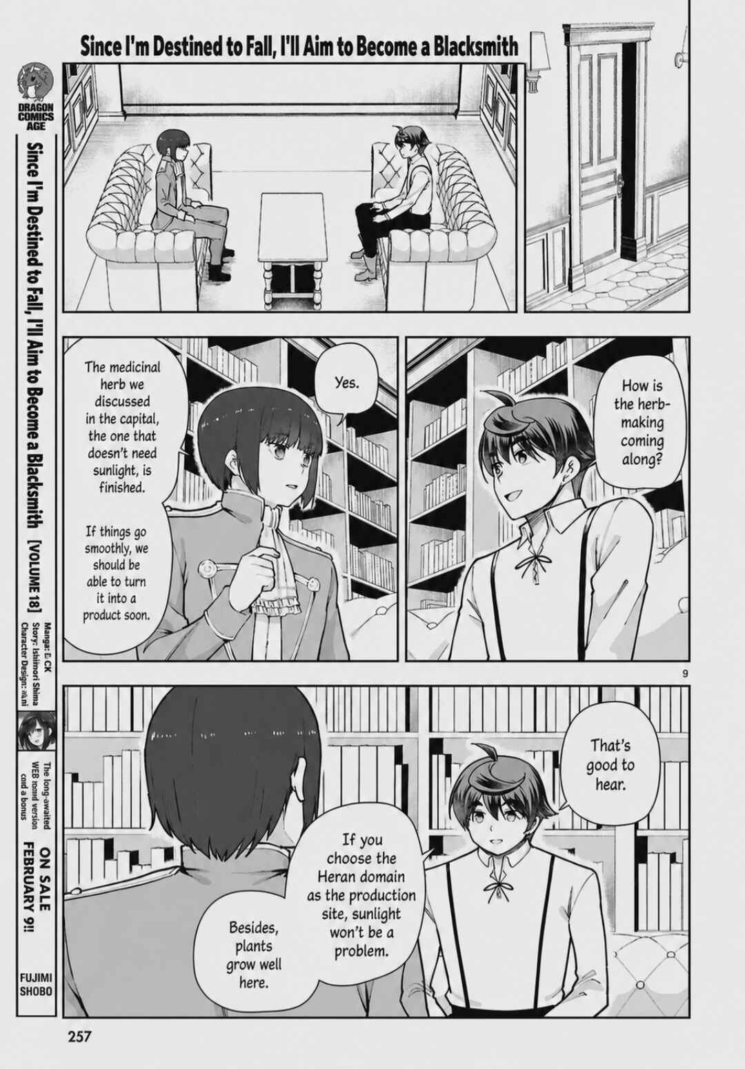 Botsuraku Yotei Nanode, Kajishokunin o Mezasu Chapter 106 - Page 9