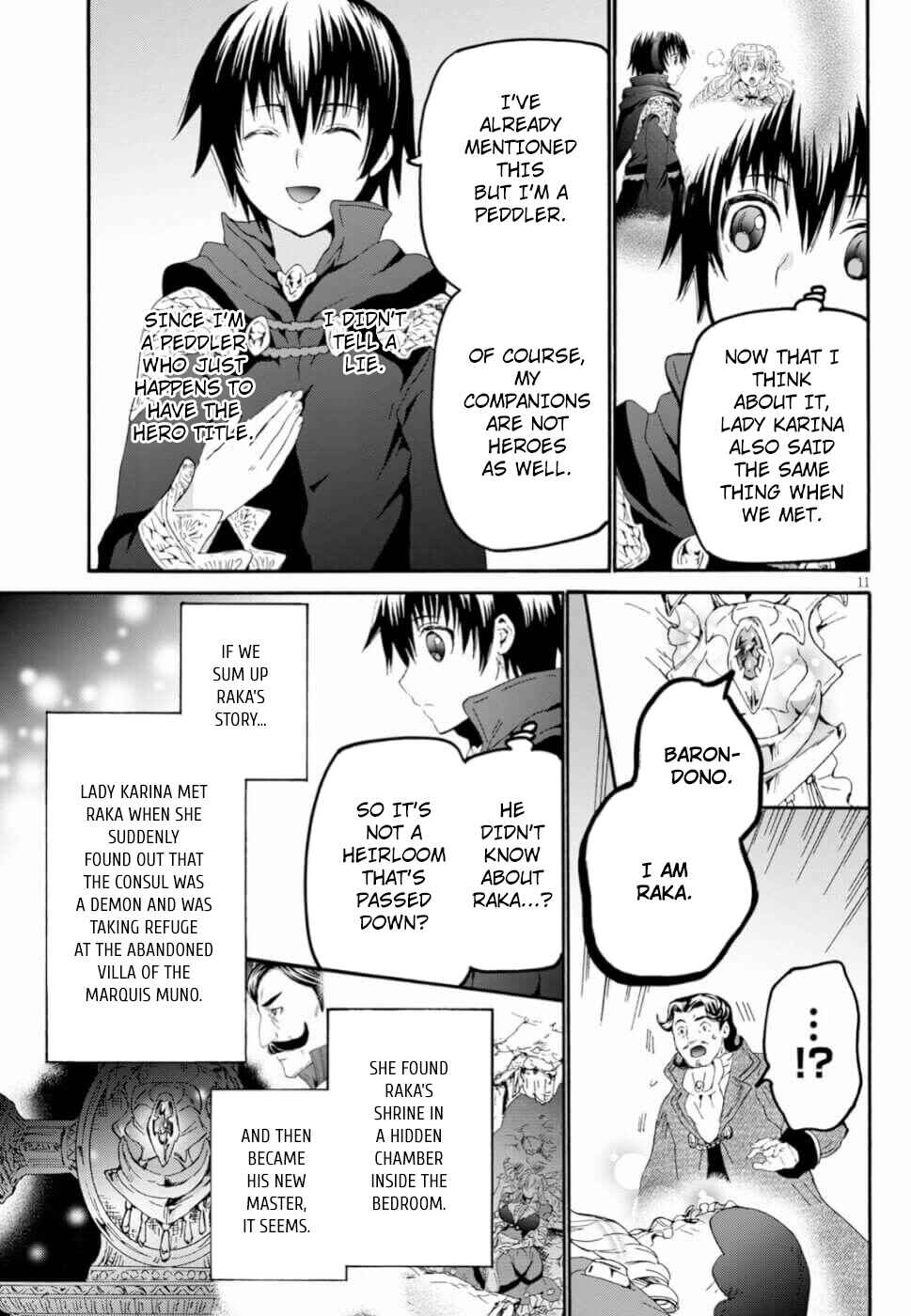 Death March kara Hajimaru Isekai Kyousoukyoku Chapter 59 - Page 11