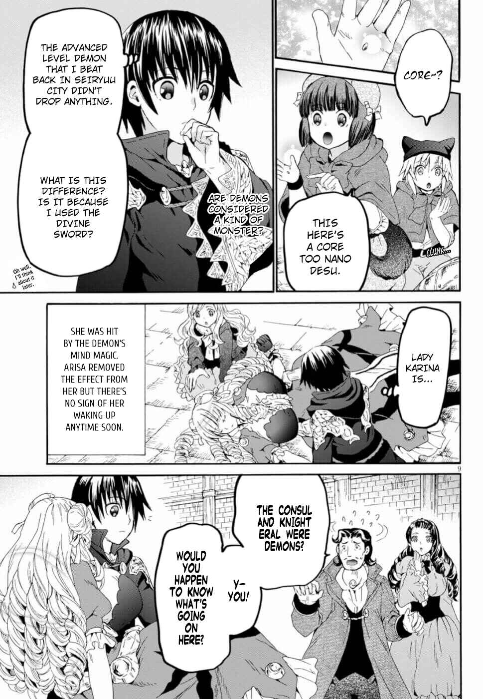 Death March kara Hajimaru Isekai Kyousoukyoku Chapter 59 - Page 9