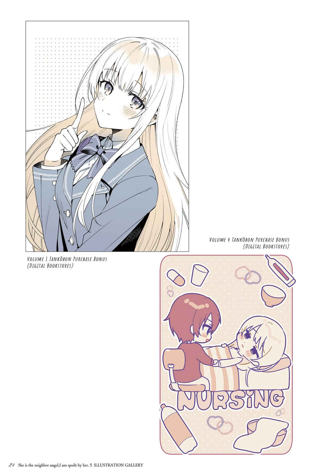 Otonari no Tenshi-sama ni Itsunomanika Dame Ningen ni Sareteita Ken Chapter 21.5 - Page 22
