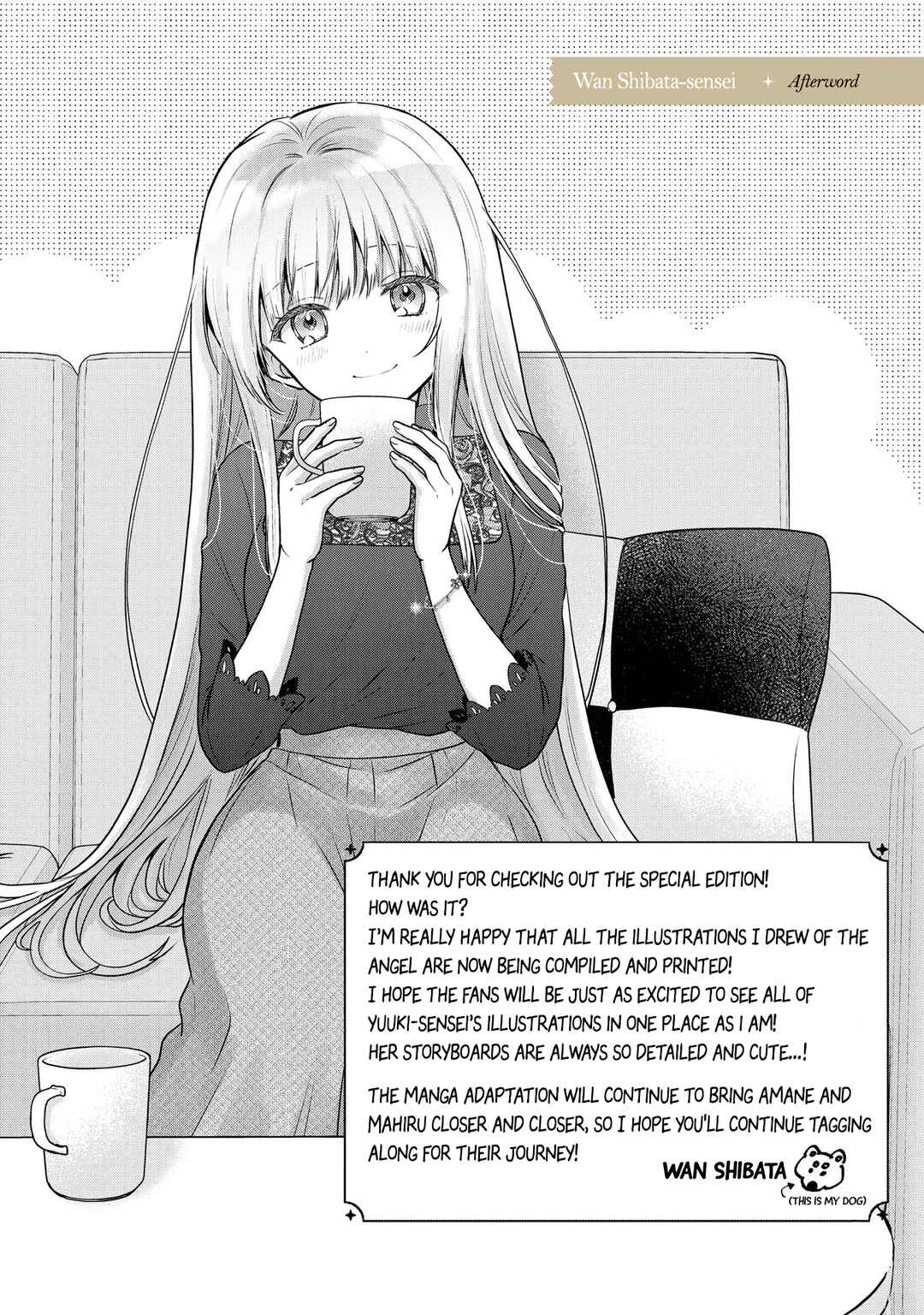 Otonari no Tenshi-sama ni Itsunomanika Dame Ningen ni Sareteita Ken Chapter 21.5 - Page 39
