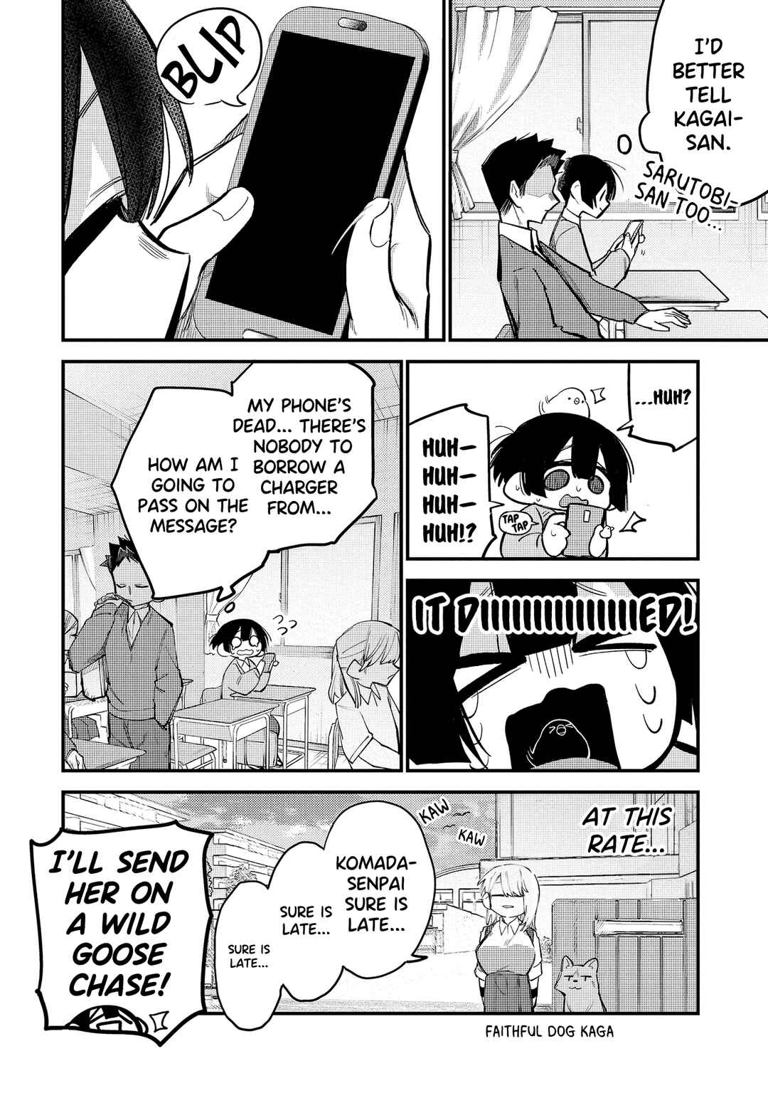 Komada-san wo Komarasetai Chapter 12 - Page 2
