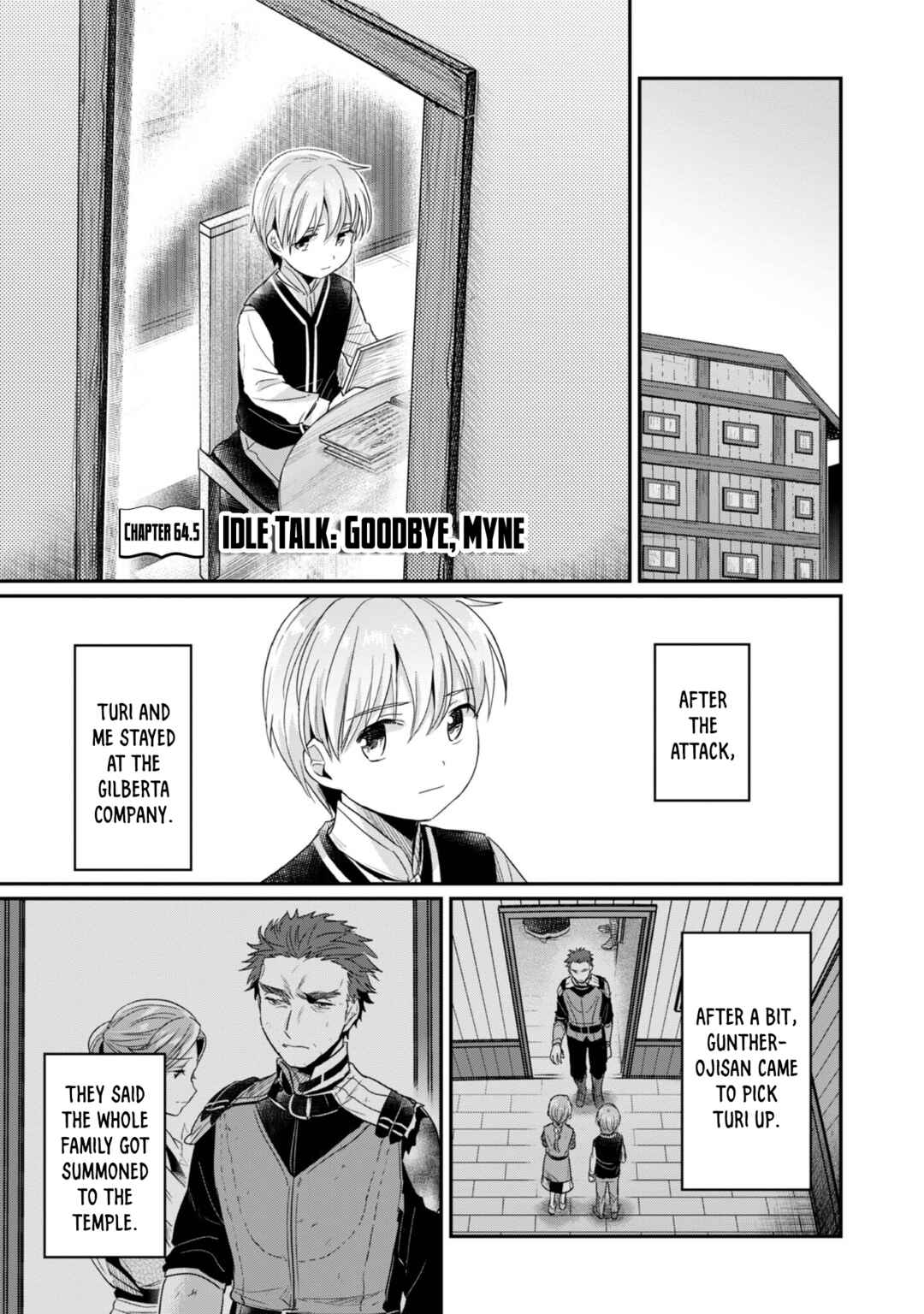 Honzuki no Gekokujou: Shisho ni Naru tame ni wa Shudan o Erandeiraremasen—Dai-2 Bu: Hon no Tamenara Miko ni Naru! Chapter 64.5 - Page 2
