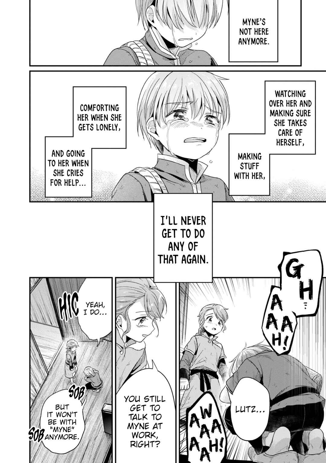 Honzuki no Gekokujou: Shisho ni Naru tame ni wa Shudan o Erandeiraremasen—Dai-2 Bu: Hon no Tamenara Miko ni Naru! Chapter 64.5 - Page 28