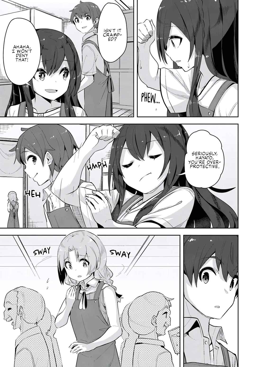 Tenkousaki no Seiso Karen na Bishoujo ga, Mukashi Danshi to Omotte Issho ni Asonda Osananajimi datta Ken Chapter 33 - Page 11