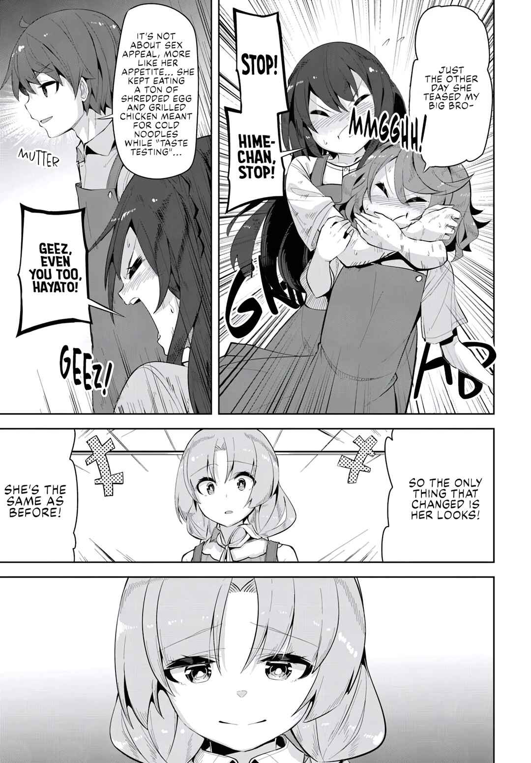 Tenkousaki no Seiso Karen na Bishoujo ga, Mukashi Danshi to Omotte Issho ni Asonda Osananajimi datta Ken Chapter 33 - Page 17