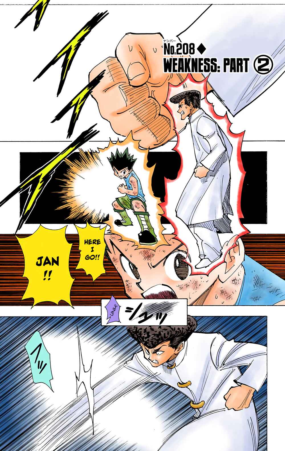 Hunter x Hunter (Official Colored) Chapter 208 - Page 1