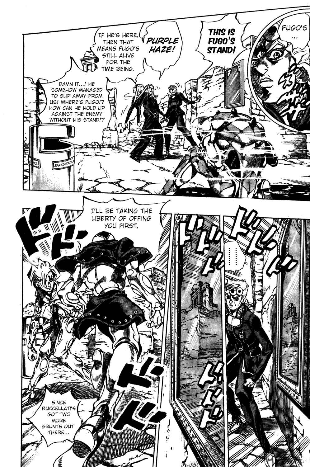 JoJo no Kimyou na Bouken: Part 5 - Ougon no Kaze Chapter 41 - Page 7